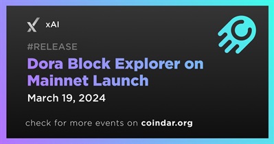 Dora Block Explorer khi ra mắt Mainnet