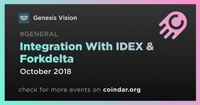 Integration With IDEX & Forkdelta