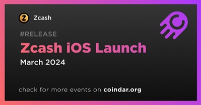 Lançamento do Zcash iOS