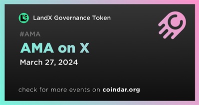 LandX Governance Token to Hold AMA on X on March 27th