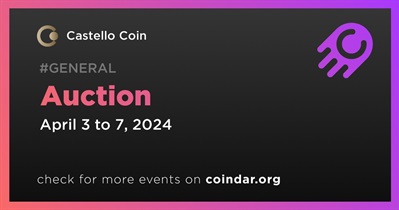 Castello Coin to Host Auction