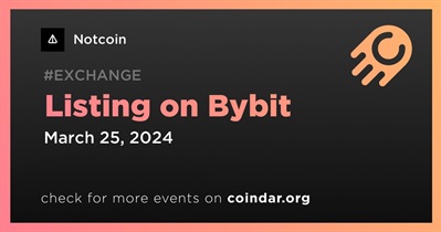 Notcoin to Be Listed on Bybit