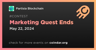 Partisia Blockchain to Finish Marketing Quest on May 22nd