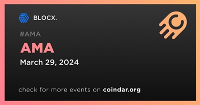 BLOCX. to Hold AMA on March 29th