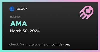 BLOCX. to Hold AMA on March 30th