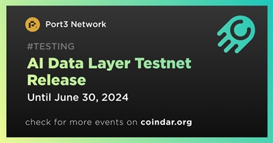 Port3 Network to Release AI Data Layer Testnet in Q2
