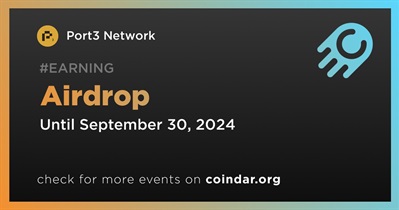 Port3 Network to Hold Airdrop in Q3