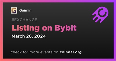Gaimin to Be Listed on Bybit