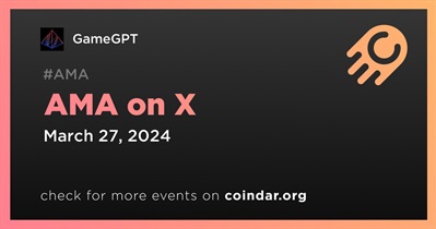 GameGPT to Hold AMA on X on March 27th