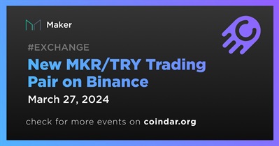 MKR/TRY Trading Pair to Be Added to Binance