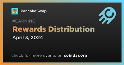 PancakeSwap to Distribute Rewards on April 3rd