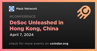 Mask Network to Participate in DeSoc Unleashed in Hong Kong