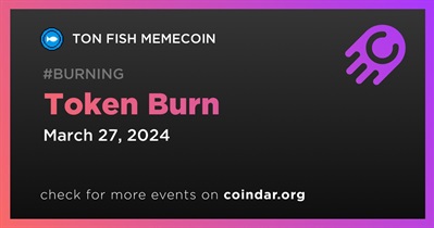 TON FISH MEMECOIN to Hold Token Burn on March 27th