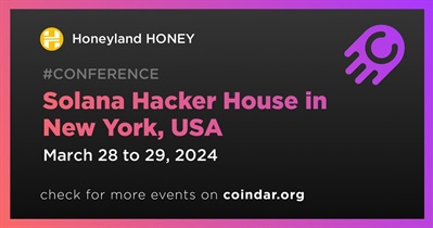 Honeyland HONEY to Participate in Solana Hacker House in New York