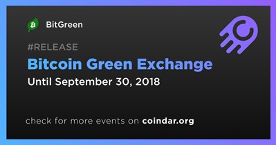 Bitcoin Green Exchange