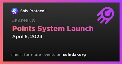 Solv Protocol to Launch Points System