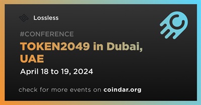 Lossless to Participate in TOKEN2049 in Dubai