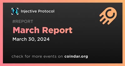 Injective Protocol Releases Monthly Report for March