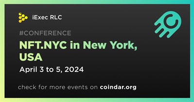 iExec RLC to Participate in NFT.NYC in New York