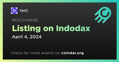 FanC to Be Listed on Indodax on April 4th
