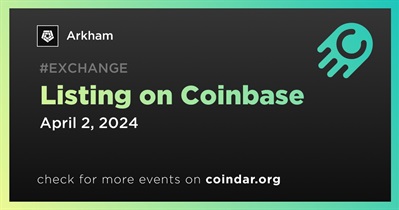 Arkham to Be Listed on Coinbase