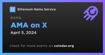 Ethereum Name Service to Hold AMA on X on April 3rd