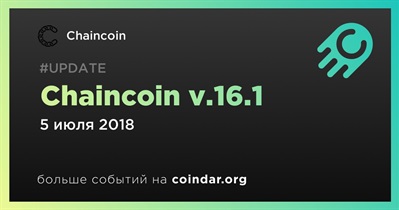 Chaincoin v.16.1
