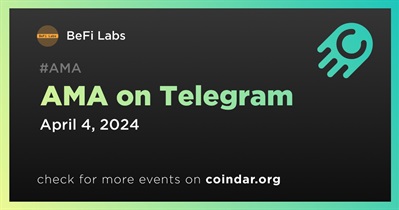 BeFi Labs to Hold AMA on Telegram on April 4th