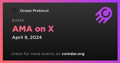 Ocean Protocol to Hold AMA on X on April 9th