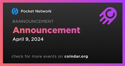 Pocket Network to Make Announcement on April 9th