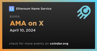Ethereum Name Service to Hold AMA on X on April 10th