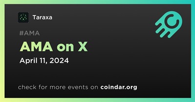 Taraxa to Hold AMA on X on April 11th