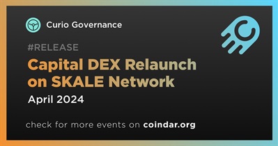 Curio Governance to Relaunch Capital DEX on SKALE Network in April