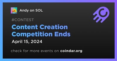 Andy on SOL to Finish Content Creation Competition