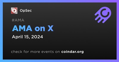 OpSec to Hold AMA on X on April 15th