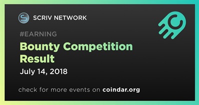 Bounty Competition Result
