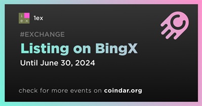 1ex to Be Listed on BingX in Q2
