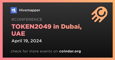 Hivemapper to Participate in TOKEN2049 in Dubai on April 19th