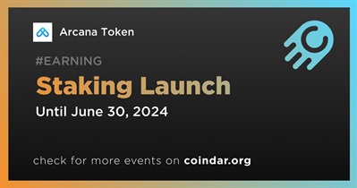 Arcana Token to Launch Staking in Q2