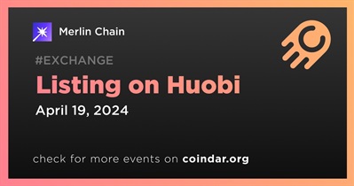 Merlin Chain to Be Listed on Huobi