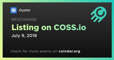 Listing on COSS.io