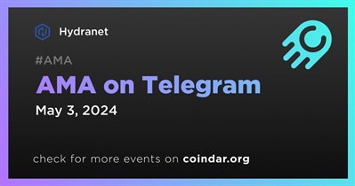 Hydranet to Hold AMA on Telegram on May 3rd