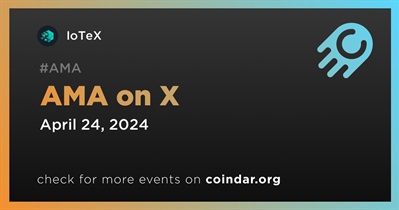 IoTeX to Hold AMA on X on April 24th