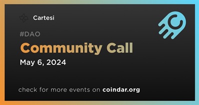 Cartesi to Host Community Call on May 6th