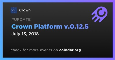 Crown Platform v.0.12.5