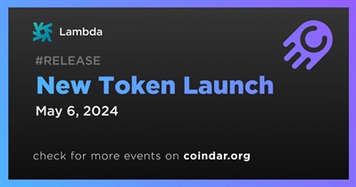 Lambda to Launch New Token on May 6th