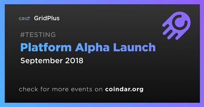 Lanzamiento de la plataforma Alpha