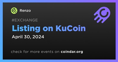 Renzo to Be Listed on KuCoin on April 30th