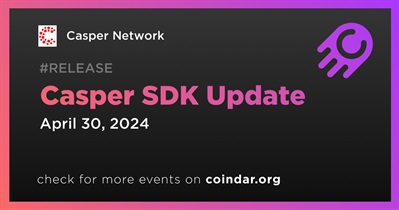Casper Network to Release Casper SDK Update