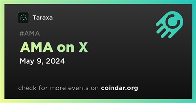 Taraxa to Hold AMA on X on May 9th